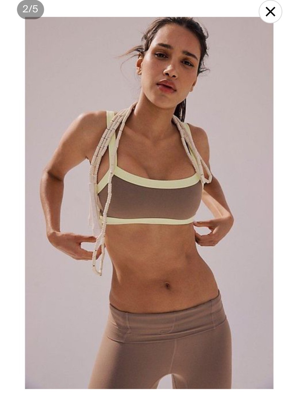 Free People Movement Sports Bra NWT Size Medium Retail $68 - Picture 6 of 8